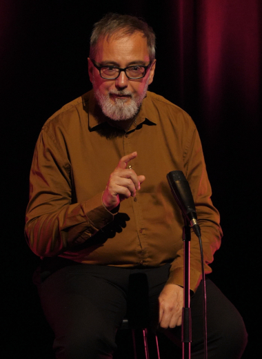 Yves Deplasse sur scène