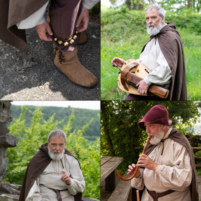Musicien pour fete medievale